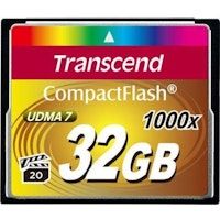 Transcend 1000x CompactFlash 32GB 32GB CompactFlas