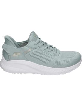 Zapatillas Slip Ins De Mujer Skechers 117497-sage Color Verde 37