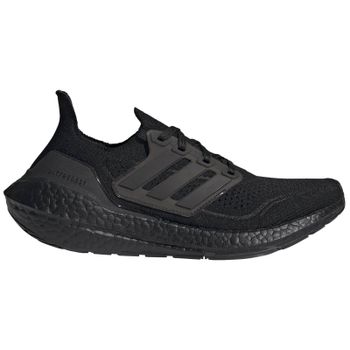 adidas Women's Ultra Boost 21 Running Shoes - Core Black/Core Black/Core Black - US 5.5/UK 4