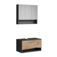 conjunto de muebles de bano willow 2 partes vicco