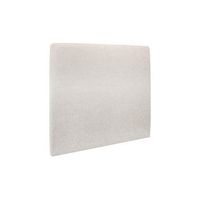 cabecero tapizado 140 cm - tela loneta natte beige claro