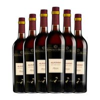 gonzalez byass vino generoso alfonso oloroso seco jerez-xeres-sherry 75 cl 18 vol pack de 6 unidades