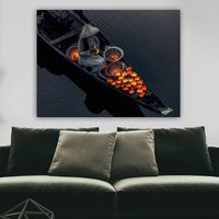 pintura decorativa lienzo 112544263170100 multicolor 70x100 cm