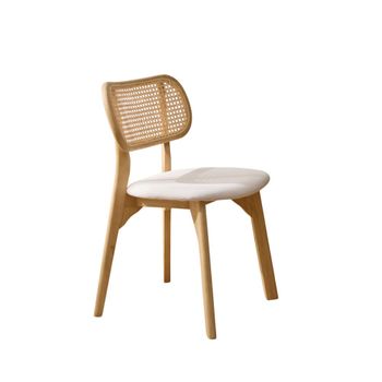 Silla de comedor de madera maciza de Sungkai
