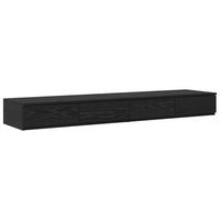 cajones de cama roble negro 160 x 365 x 165 cm vidaxl