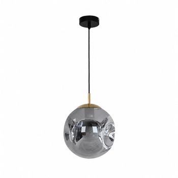 Suspensión de cromo en vidrio d25 cm