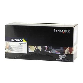 Lexmark C7720YX Original Yellow Extra High Yield Return Program Toner Cartridge