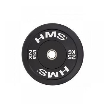 Parachoques Olímpico 25 Kg Negro Hms Bbr25