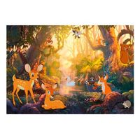 papel pintado 3d - animals in the forest 300x210 cm