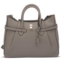 guess bolso de mano drt yesba satchel para mujer