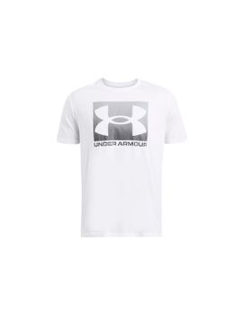 Camiseta Under Armour Boxed Sports Updated Ss Hombre Blanco