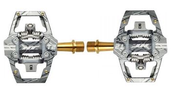 Par de pedales ht components t2t camo gris