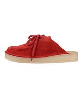 de clarks zuecos mujer modelo srtnomad mu color rojo red