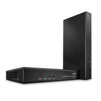 lindy 38174 extensor audiovideo transmisor y receptor de seaales av negro