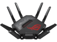 router - asus gt-be98 wifi 7 cuatro bandas hasta 25 gbits mu-mimo negro