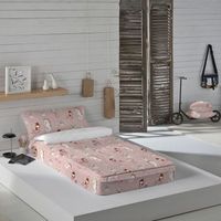saco nordico con relleno 100 algodon seahorse b cama 90 90x190200 cm