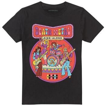 Steven Rhodes Camiseta Death Metal Sing-Along para mujer