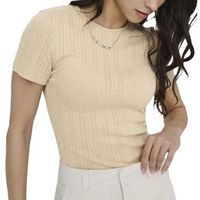 jdy camiseta salsa para mujer