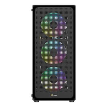 Caja PC Ocypus Gamma C50 ARGB Mini Tower cristal templado negra