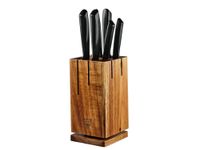 bloque de cuchillos de cocina jensen skagen - 7 piezas