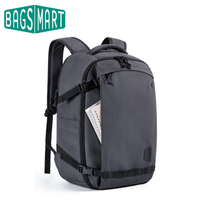 mochila bagsmart mochila de equipaje de viaje de ocio de gran capacidad para mujer bolsa impermeable para ordenador portatil mochila escolar para estudiantes