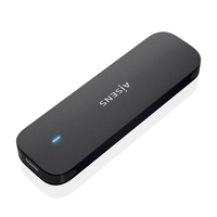 aisens - caja externa m2 ngff asm2-024b nvme a usb32 gen2 negra