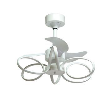 Ventilador De Techo Karla Bel Air Dc Led 65+65w Blanco Ø60x53 Cm