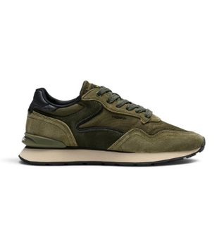 HOFF para hombre. 22602411 Zapatillas de Piel City verde (41), Plano, Ante, Cordones, Casual