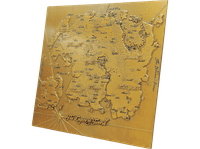 poster - fanattik the elder scrolls limited edition metal map of tamriel de metal