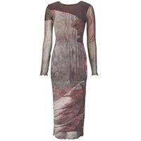 desigual vestido largo abyss lacroix para mujer