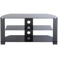 ttap vision 1050 mm tv stand - black black