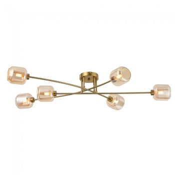 Plafón de techo maretti (6 luces)
