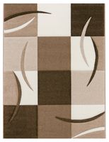 alfombra moderna diamora marron 120x170 cm