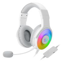 redragon h350w pandora rgb auriculares gaming 71 blancos