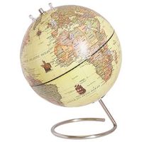 globo terraqueo de mesa moderno giratorio con imanes cartier