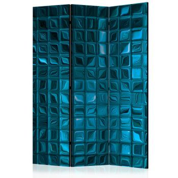 Biombo - Azure Mosaic (135x172 Cm)