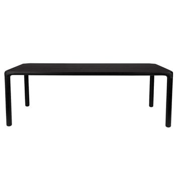 Mesa de comedor de fresno negra