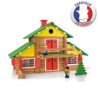 jeujura - my wooden chalet 240 piezas