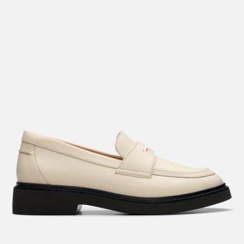 Clarks Women's Splend Edge Leather Loafers - UK 5