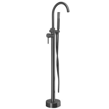 Grifo De Bañera De Suelo Rea Lungo Titanium