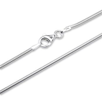 Cadena de plata 925: cadena serpiente plata 1,6mm