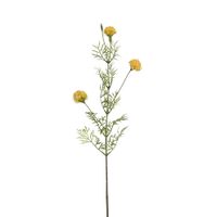 tallo de crisantemo ping pong artificial amarillo h78