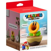 flor parlante figura del juego super mario wonder que habla sola o al pulsar un boton