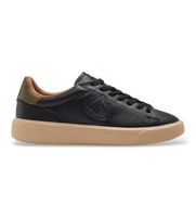 blauer para hombre f6buck14 zapatillas de piel buck14 negro 40 plano cordones