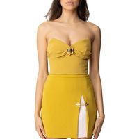 elisabetta franchi camiseta tirantes to01851e2 para mujer