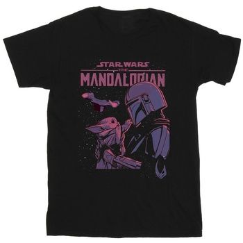 Disney Tops y Camisetas The Mandalorian Hello Friend para niño