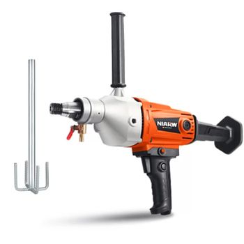 Taladro eléctrico de núcleo de diamante de 4300W, herramienta de perforación de torsión de ingeniería húmeda y seca de hormigón para perforadora de construcción