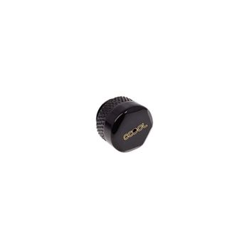 Refrigeración líquida Alphacool Racor latón negro 1/4