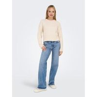 only jeans 15280466 juicy wide-light blue denim para mujer