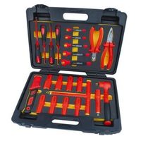 mannesmann conjunto de 24 herramientas para electricistas - con estuche